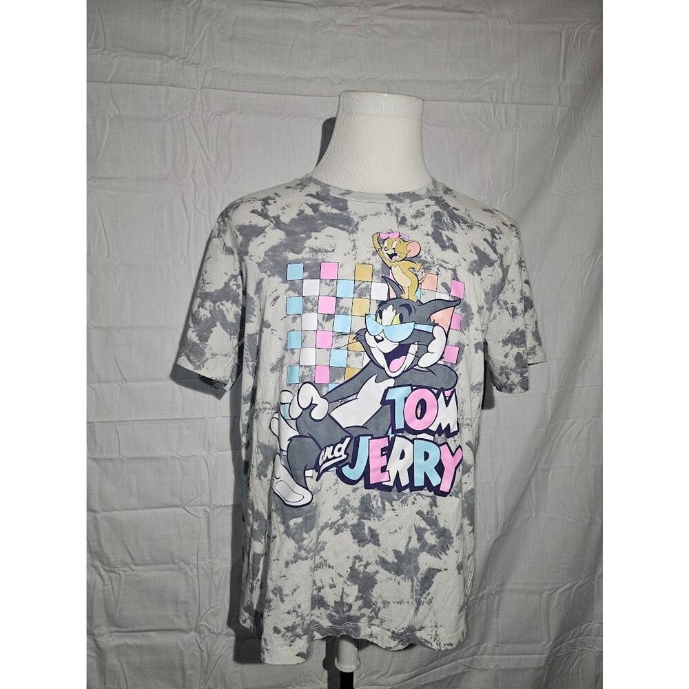 Vintage Tom and Jerry Men's T-shirt Size 2XL